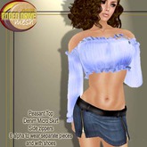 Denim Micro Skirt+Top+ 24 alpha