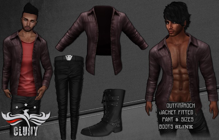 =C.F.S= Mesh Outfit Rock Anthony