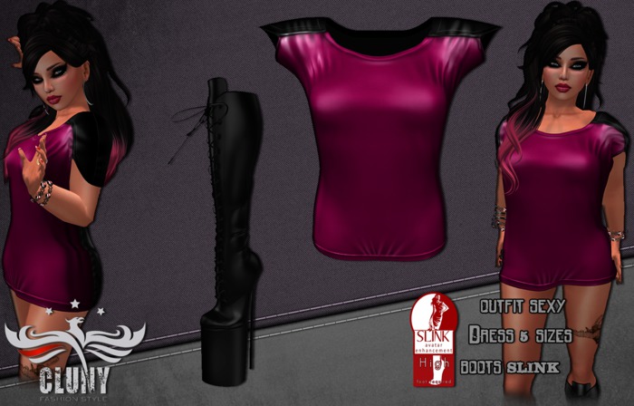 =C.F.S= Mesh Outfit Sexy Shirley