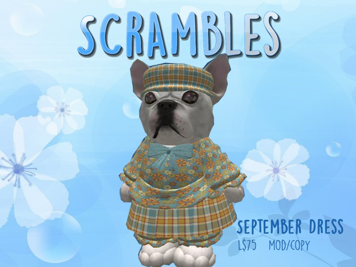 SCRAMBLES September Dress and Hat