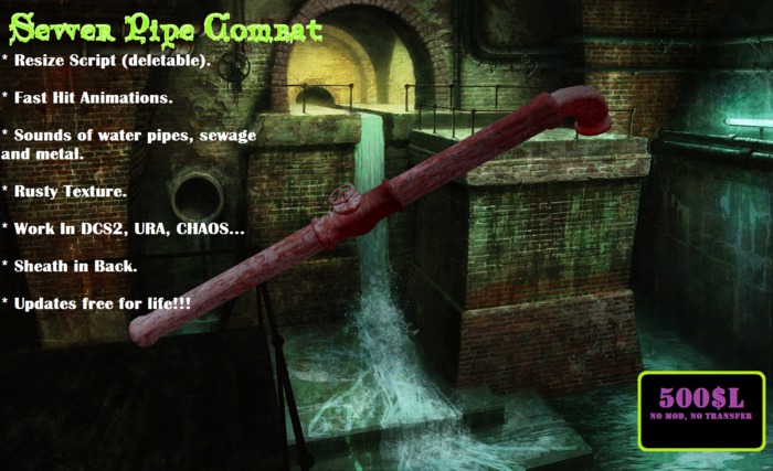 [MODE WEAPONS]Sewer Pipe Combat v1.0 (BOX)