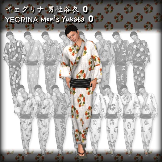 ::YEGRINA:: Men's Yukata O