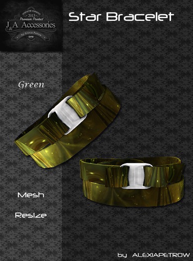 Star Bracelet - Green