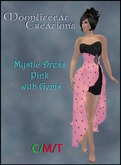 Mystic Black Dress with Gems