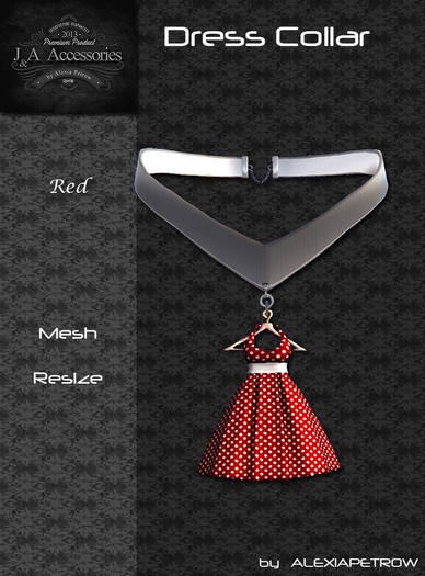 Dress Collar Red