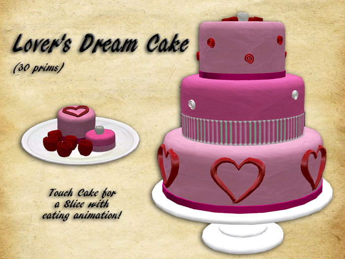 Lover's Dream Cake (packed)