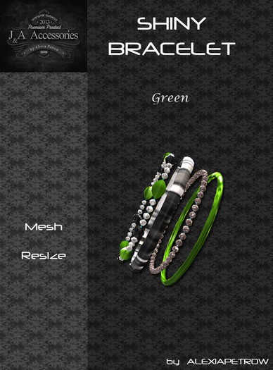 Shiny Bracelet - Green