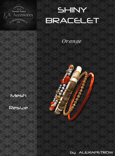 Shiny Bracelet - Orange