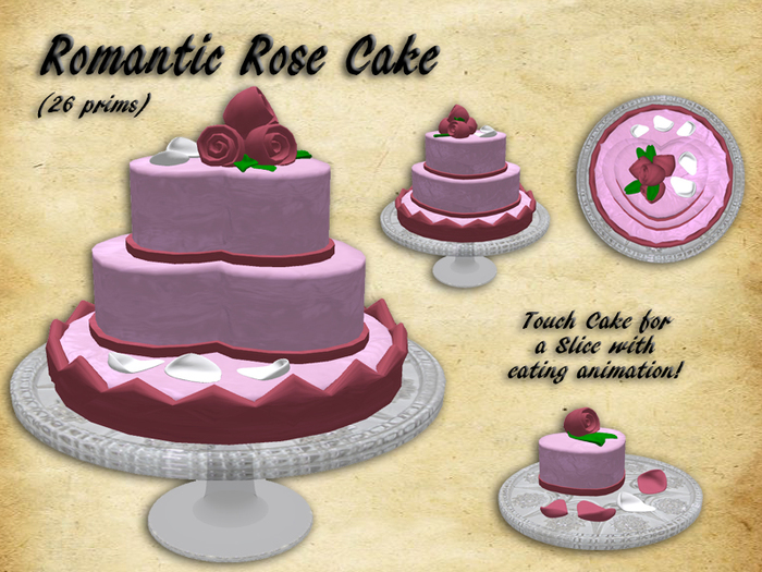 Romantic Rose Cake