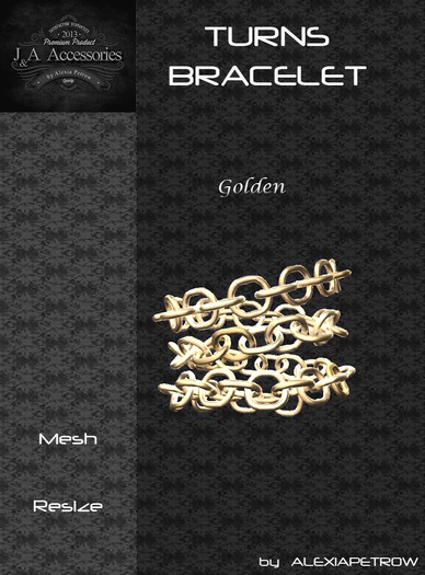 Turns Bracelet - Golden
