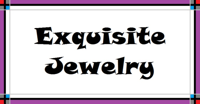 Exquisite Jewelry -box-