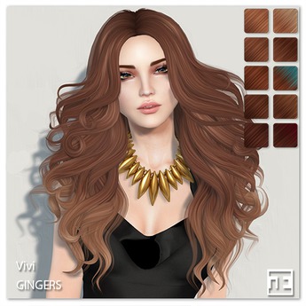 Second Life Marketplace - TRUTH HAIR Vivi (Mesh Hair) - gingers