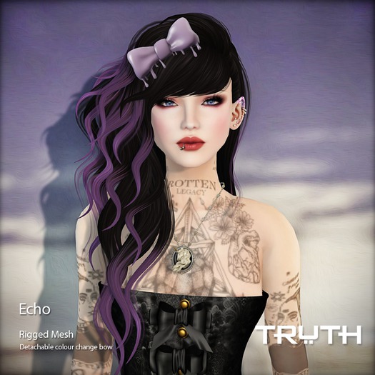 TRUTH HAIR Echo (Mesh Hair) - DEMO