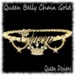 Queen belly chain gold