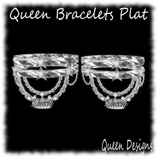 Queen Bracelets Plat
