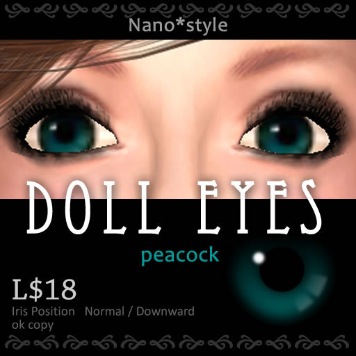 Doll Eyes Peacock