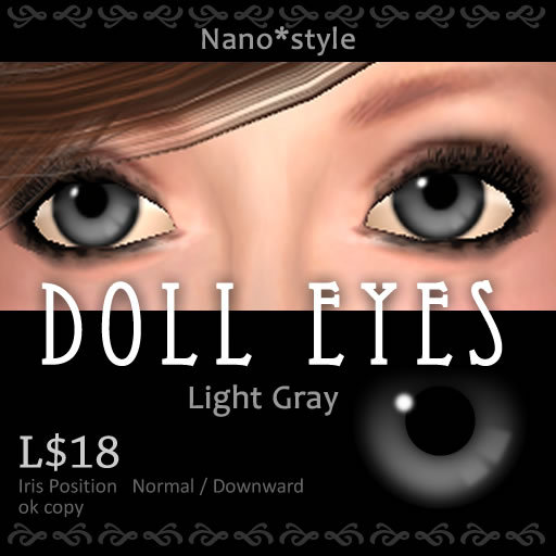 Doll Eyes Light Gray