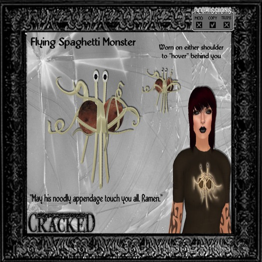 Cracked - Flying Spaghetti Monster
