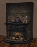 HHVET Victoriana - Old Stone Fireplace