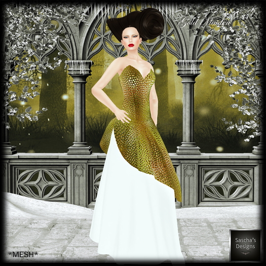 SAS - Rain Blue PROMO gown