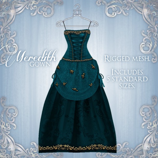 [K~*~S] Meredith - Gown - Ocean