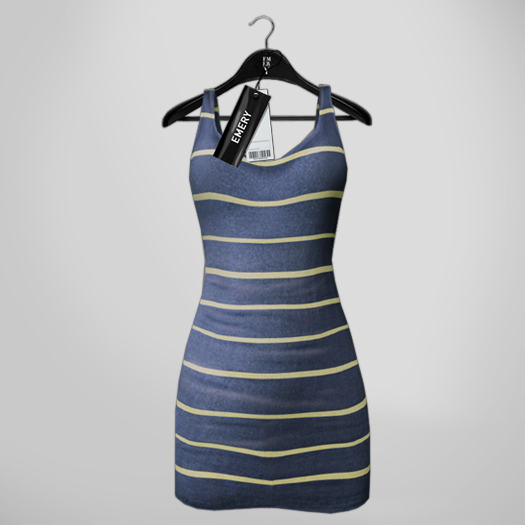 Emery Toi Dress Blue