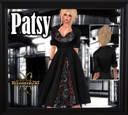 ~Eccentricixi~ Dress Vintage Patsy Black and Red