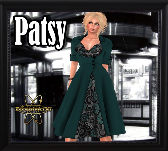 ~Eccentricixi~ Dress Vintage Patsy Teal