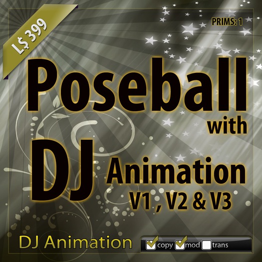 DJ Animation Poseball V1 V2 & V3 Set - copyable