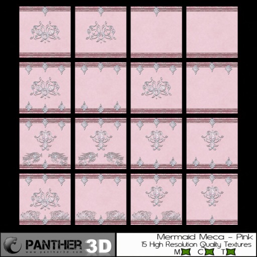 P3D ADA Mermaid Meca Pink