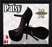 ~EccentriciXi~ Shoes Patsy for SLINK High Red