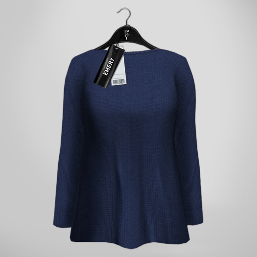 Emery Paz Knit Sweater Navy
