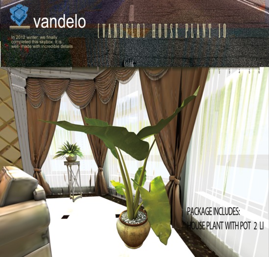 [vandelo]House Plant 10 **2 prim**