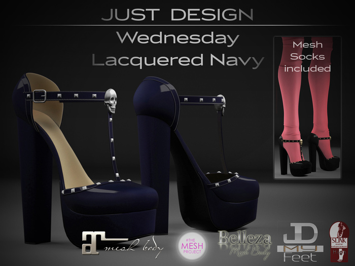JD Wednesday Lacquered Navy