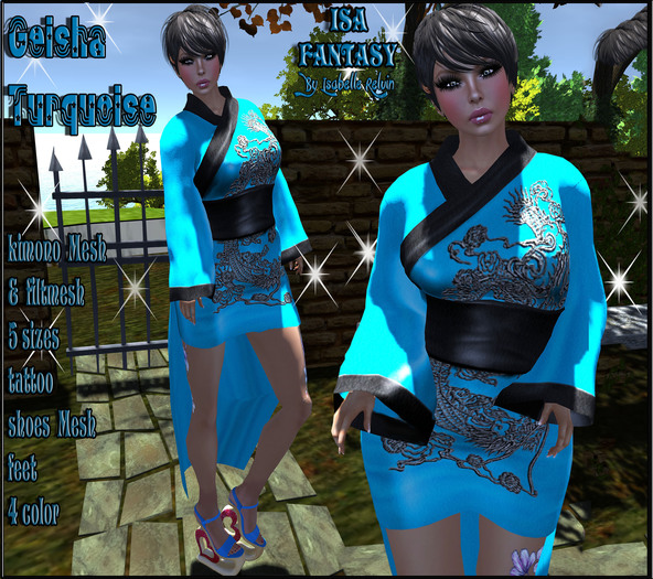 Geisha Turquoise