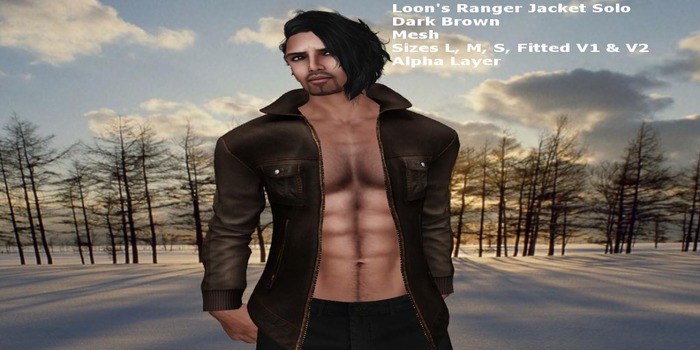 Loon's Ranger Jacket Solo(Dark Brown) 