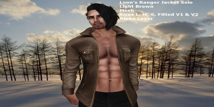 Loon's Ranger Jacket Solo(Light Brown)  