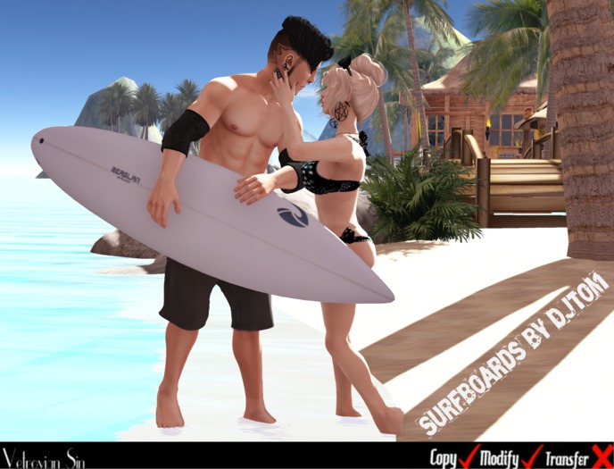 ++Vetrovian  Poses - Surf Couple 4++