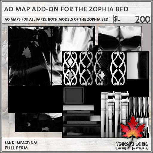 Trompe Loeil - AO Map Add-On for the Zophia Bed