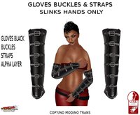 SLINKS GLOVES WHITE