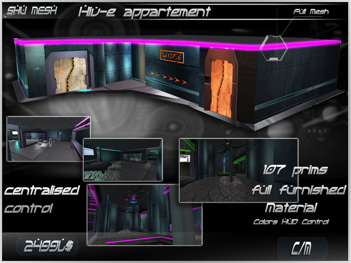 Hiv-e appartement - Shu Mesh-