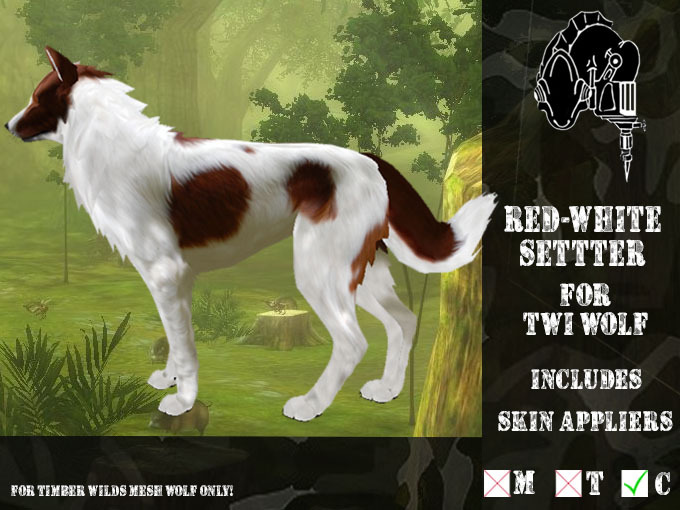 *CMFL* Red-White Setter (boxed)