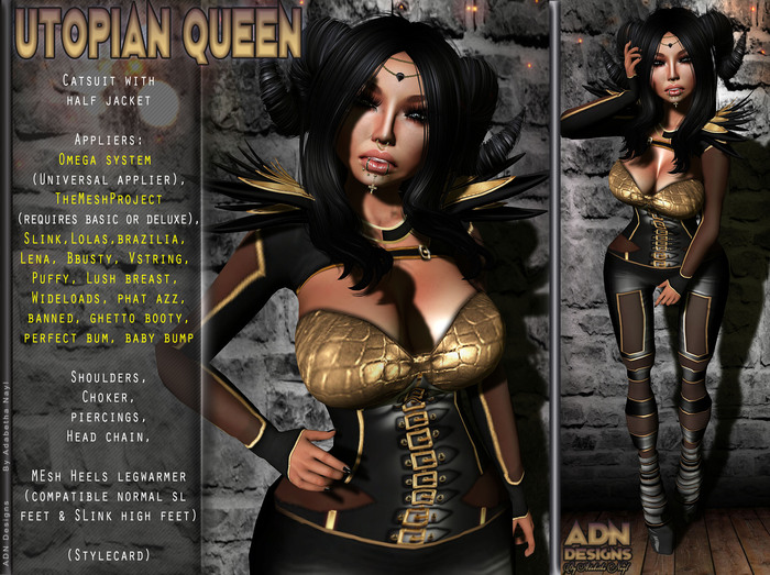 [ADN] UTOPIAN QUEEN (Appliers Included)