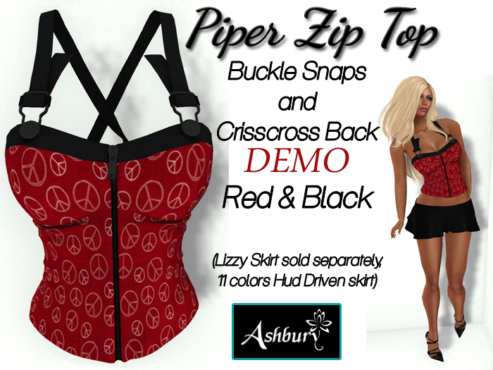 [ASHBURY] Piper Zip Top-DEMOS