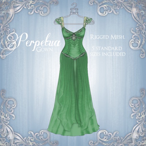 [K~*~S] Perpetua - Gown - Mint