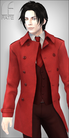 FATEwear Coat - Jordan - Volcano