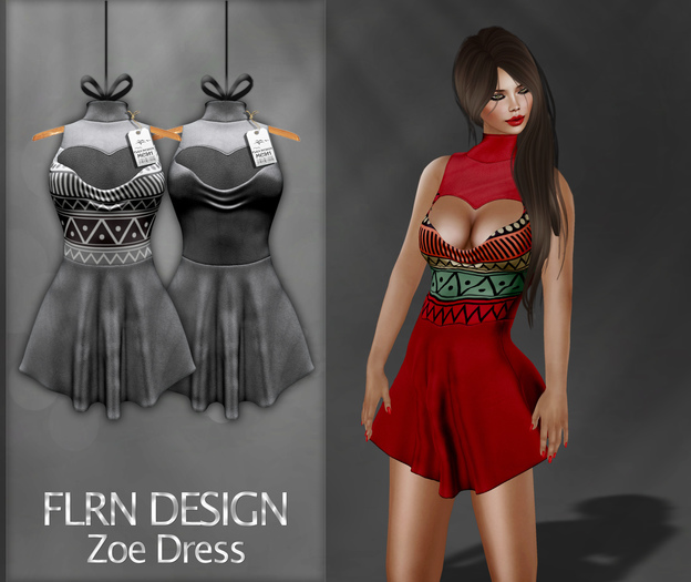 [FLRN] Zoe Dress Gray