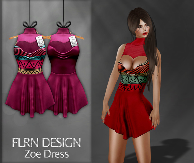 [FLRN] Zoe Dress Pink