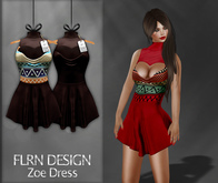 Zoe Dress Brown