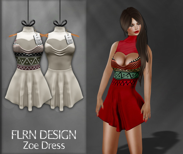 Zoe Dress Cream